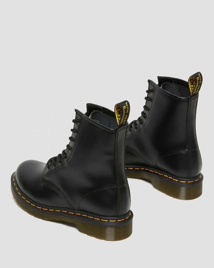Dr Martens 1460 Smooth Leather Naisten Nauhasaappaat Mustat  Suomi |  5214YMARG
