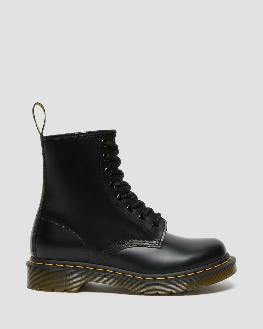 Dr Martens 1460 Smooth Leather Naisten Nauhasaappaat Mustat  Suomi |  5214YMARG