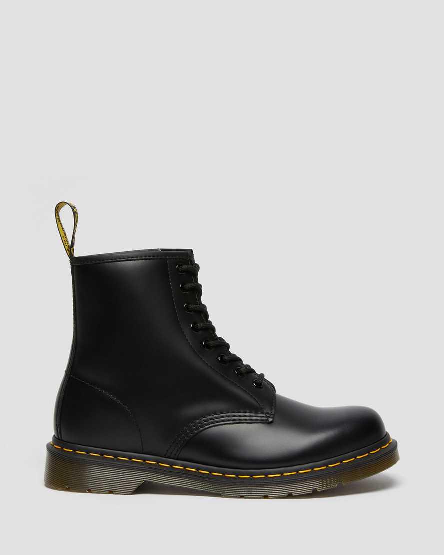 Dr Martens 1460 Smooth Leather Naisten Nauhasaappaat Mustat  Suomi |  8043DJUNL