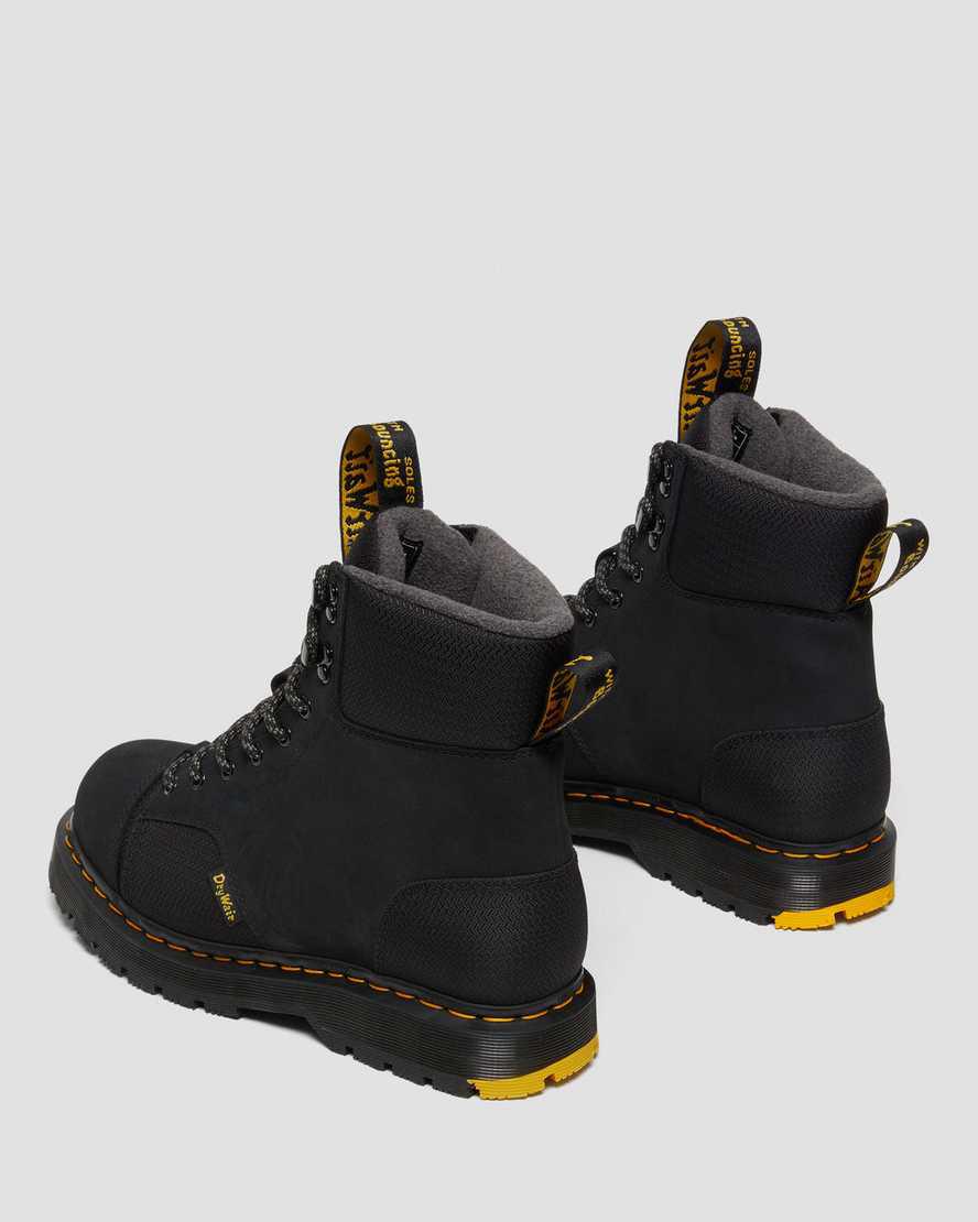 Dr Martens 1460 Trinity Waterproof Slip Resistant Naisten Nilkkurit Mustat  Suomi |  1638ROKEX