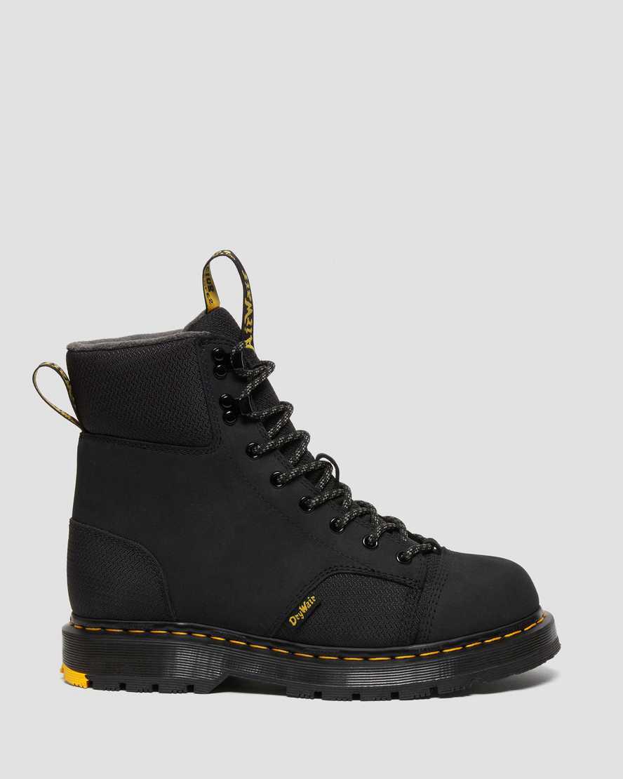Dr Martens 1460 Trinity Waterproof Slip Resistant Naisten Nilkkurit Mustat  Suomi |  1638ROKEX