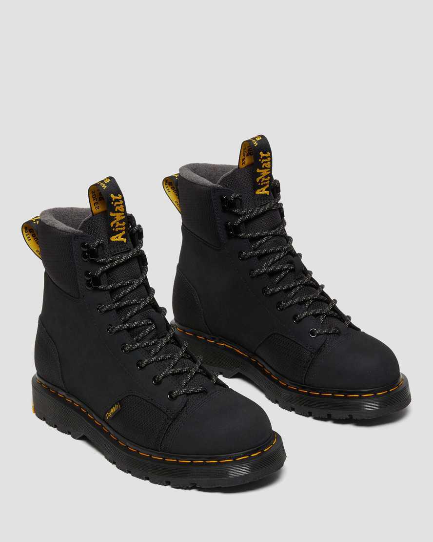 Dr Martens 1460 Trinity Waterproof Slip Resistant Miesten Platform Saappaat Mustat  Suomi |  3251EUZNO