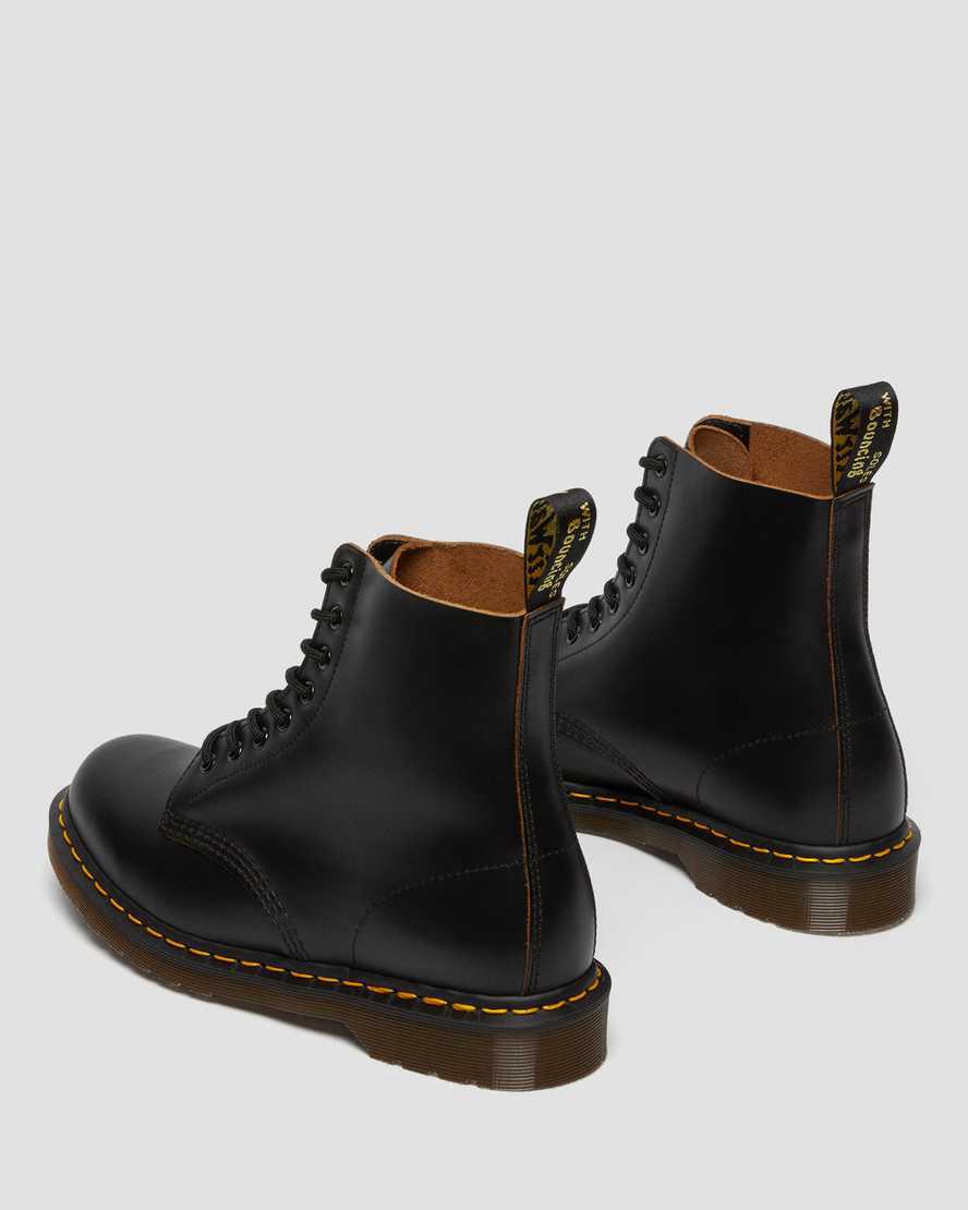 Dr Martens 1460 Vintage Made in England Lace Up Miesten Nilkkurit Mustat  Suomi |  0168MNDKH