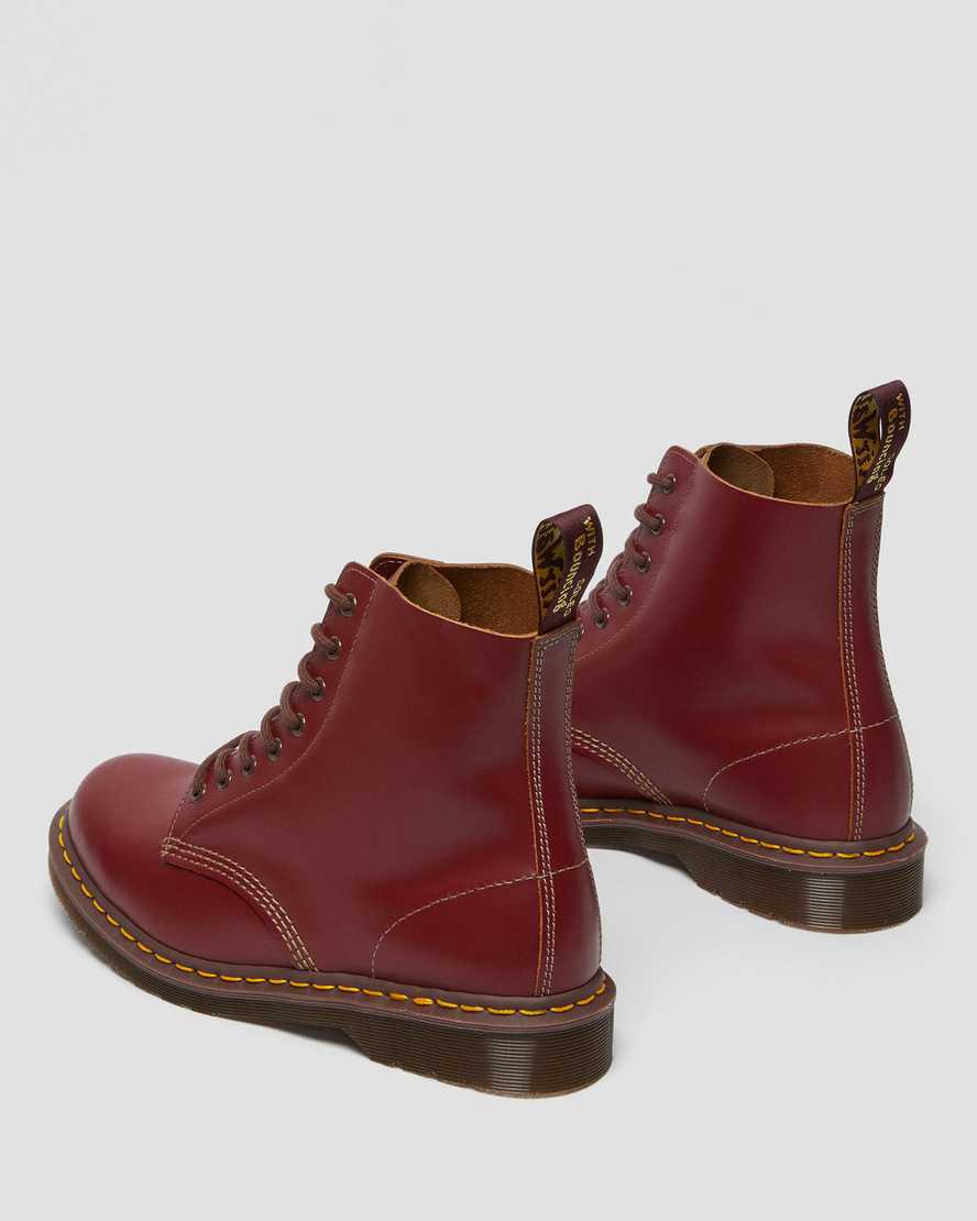 Dr Martens 1460 Vintage Made in England Lace Up Miesten Nilkkurit Punainen  Suomi |  3058EMCRF