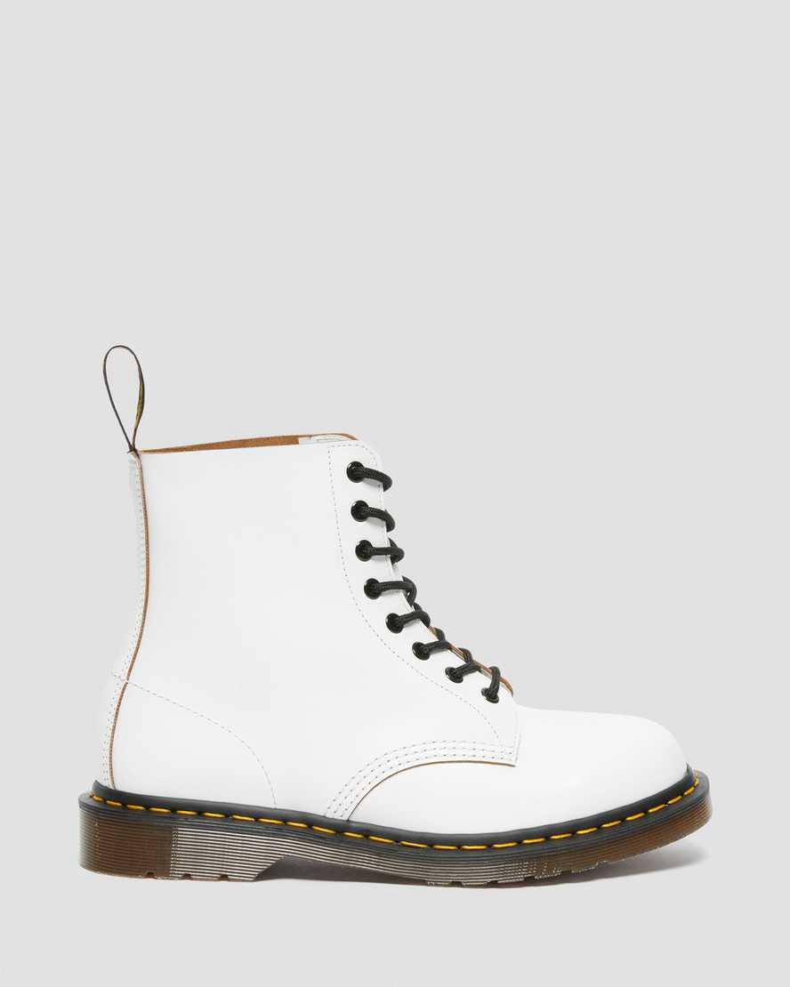 Dr Martens 1460 Vintage Made in England Lace Up Naisten Nilkkurit Valkoinen  Suomi |  3157PRSAW