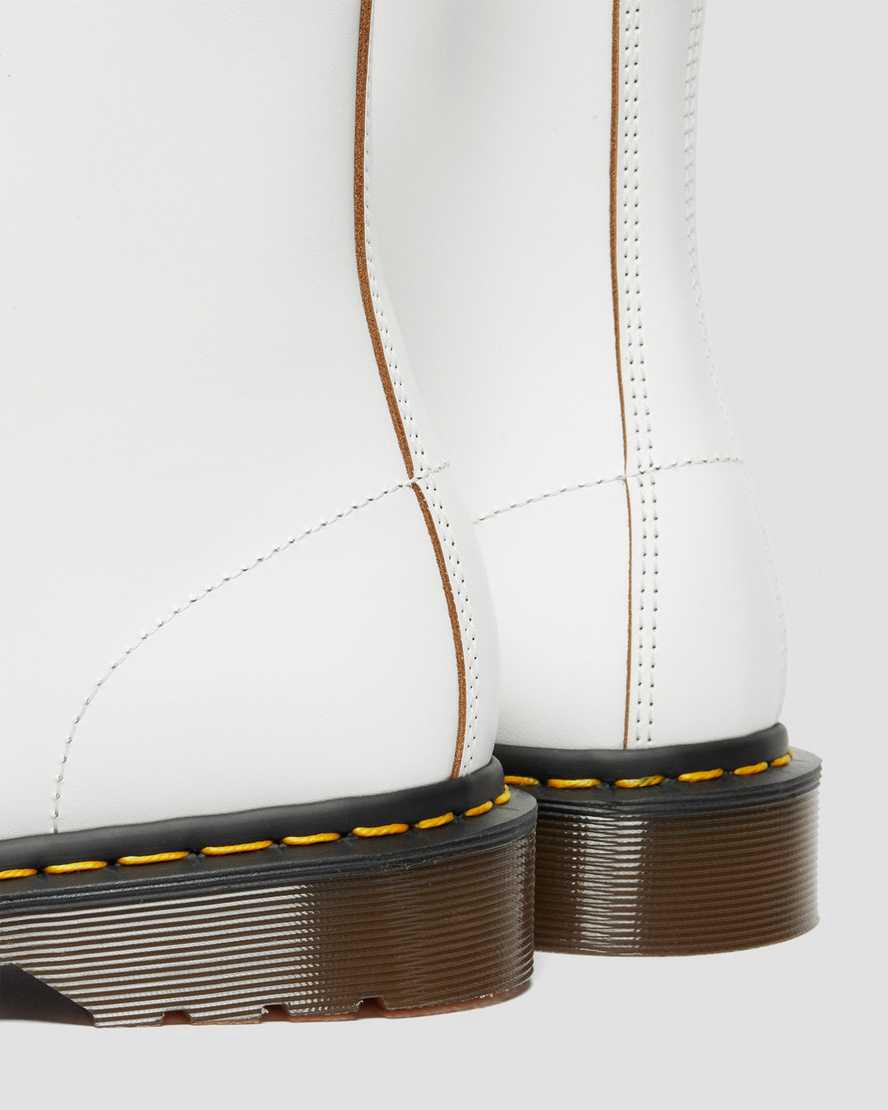 Dr Martens 1460 Vintage Made in England Lace Up Naisten Nilkkurit Valkoinen  Suomi |  3157PRSAW