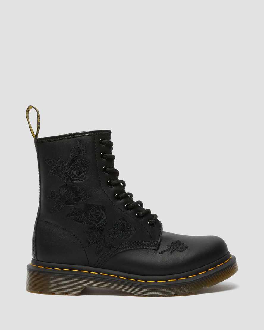 Dr Martens 1460 Vonda Mono Floral Naisten Nilkkurit Mustat  Suomi |  3920LHMPB