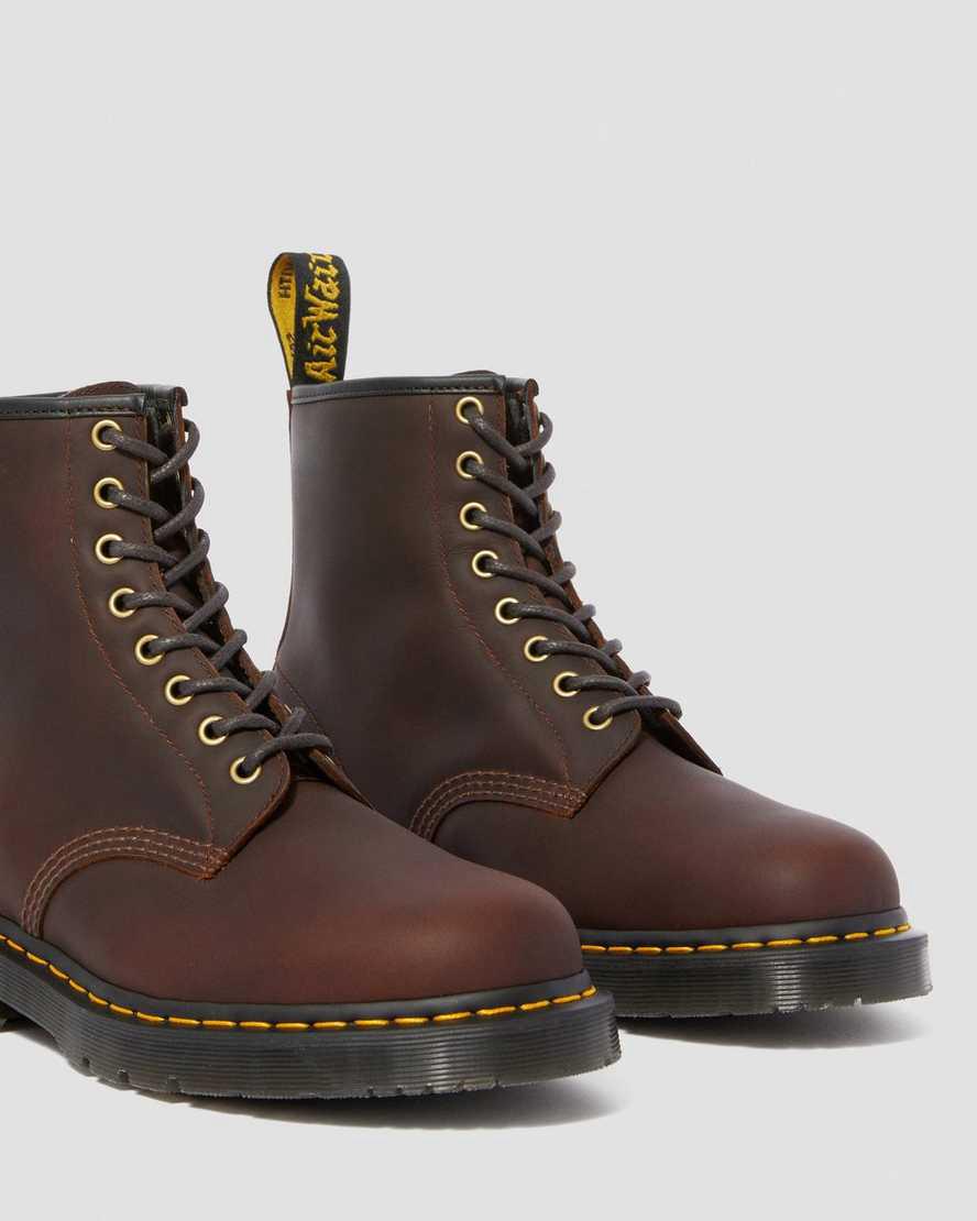 Dr Martens 1460 Wintergrip Lace Up Miesten Talvisaappaat Ruskea  Suomi |  4328NMKTH