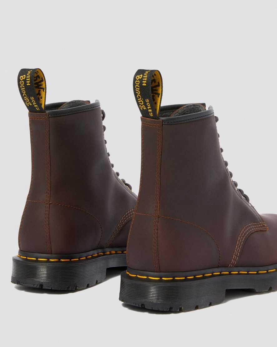 Dr Martens 1460 Wintergrip Lace Up Miesten Talvisaappaat Ruskea  Suomi |  4328NMKTH