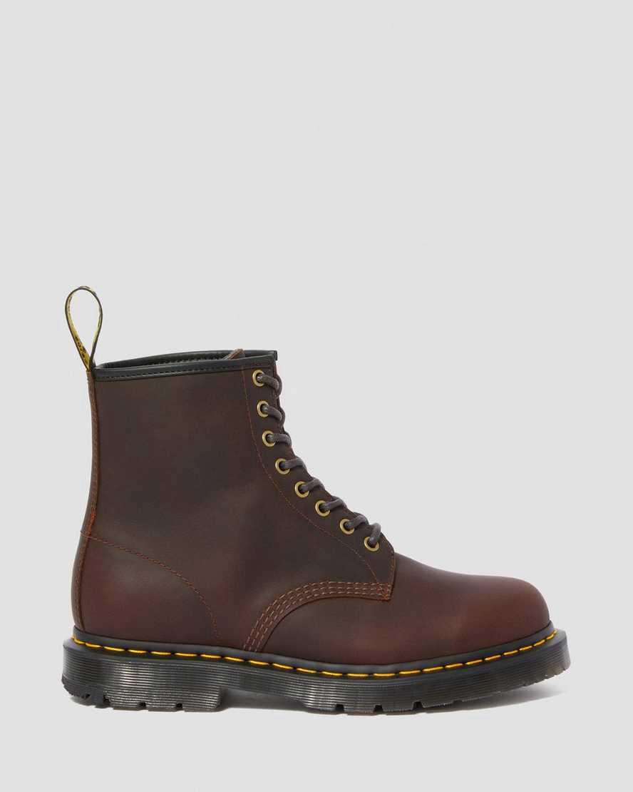 Dr Martens 1460 Wintergrip Lace Up Miesten Talvisaappaat Ruskea  Suomi |  4328NMKTH