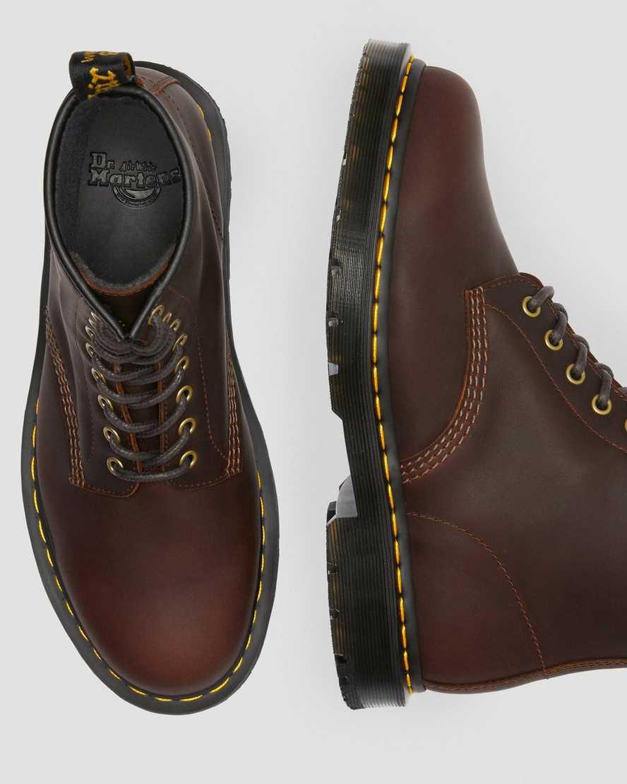 Dr Martens 1460 Wintergrip Lace Up Miesten Talvisaappaat Ruskea  Suomi |  4328NMKTH