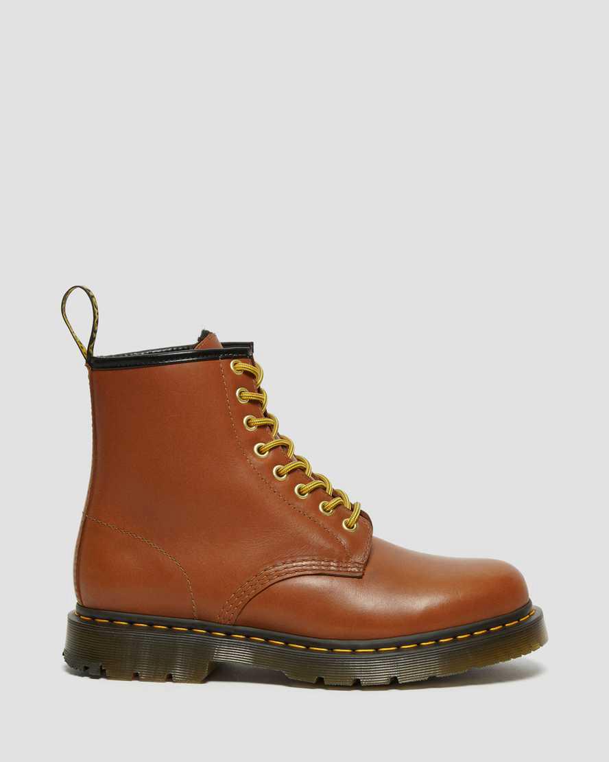 Dr Martens 1460 Wintergrip Leather Lace Up Miesten Talvisaappaat Ruskea  Suomi |  4907XNBPI