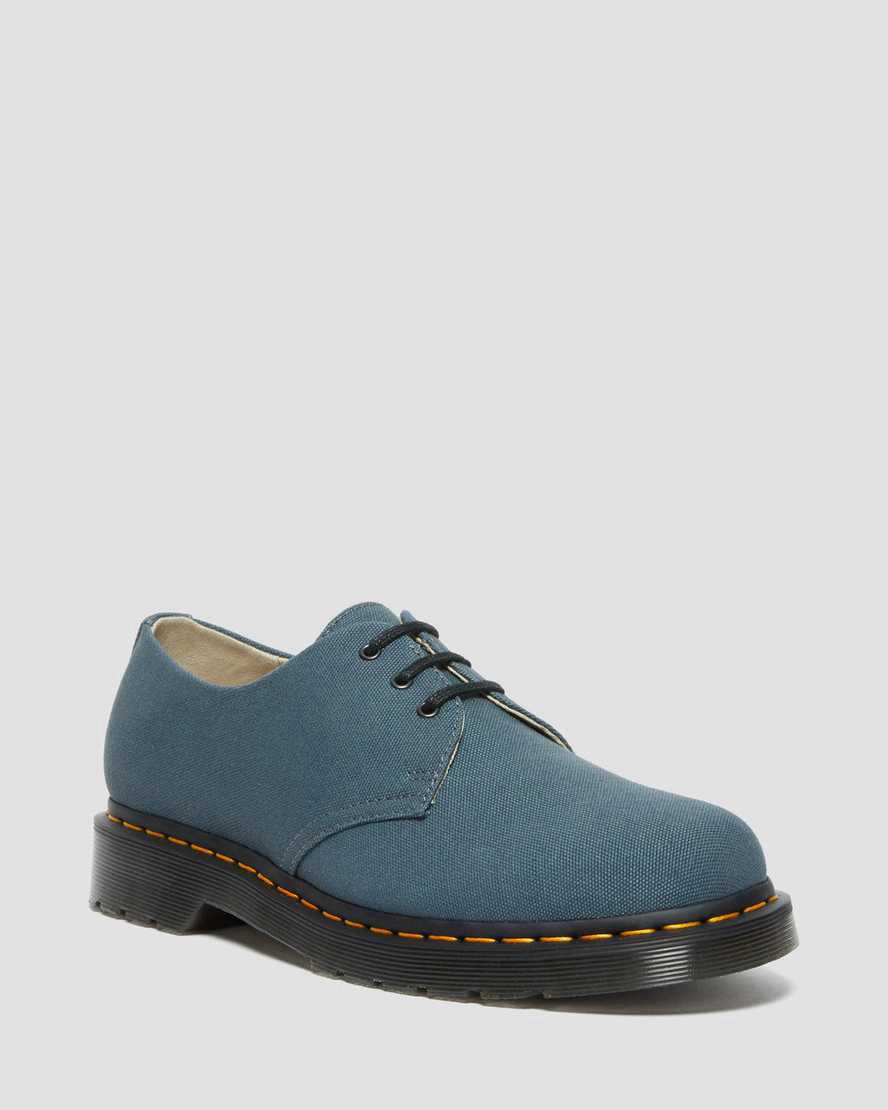 Dr Martens 1461 Canvas Naisten Oxford Kengät Harmaat  Suomi |  0793FNPTJ
