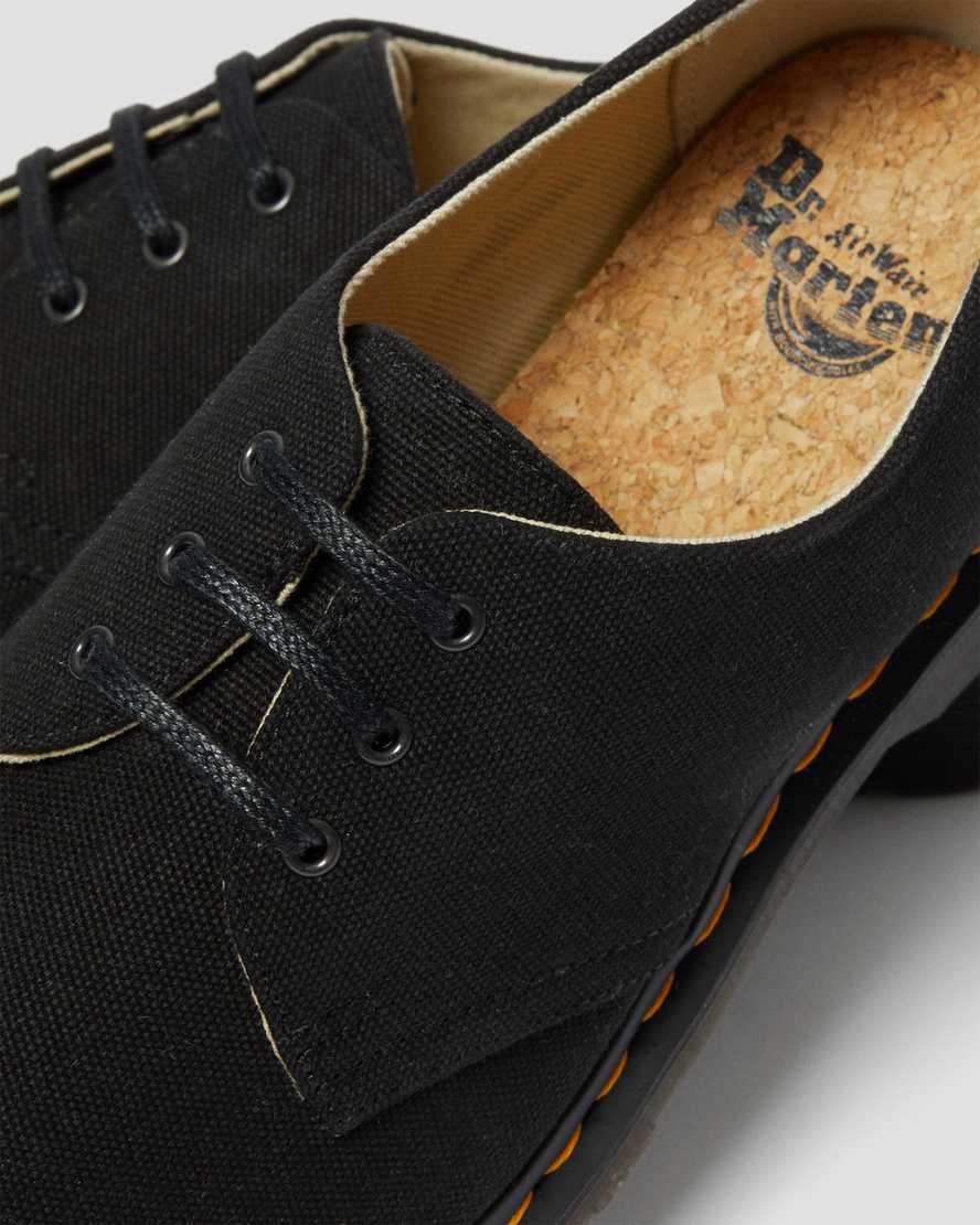 Dr Martens 1461 Canvas Naisten Oxford Kengät Mustat  Suomi |  3902UNLCD