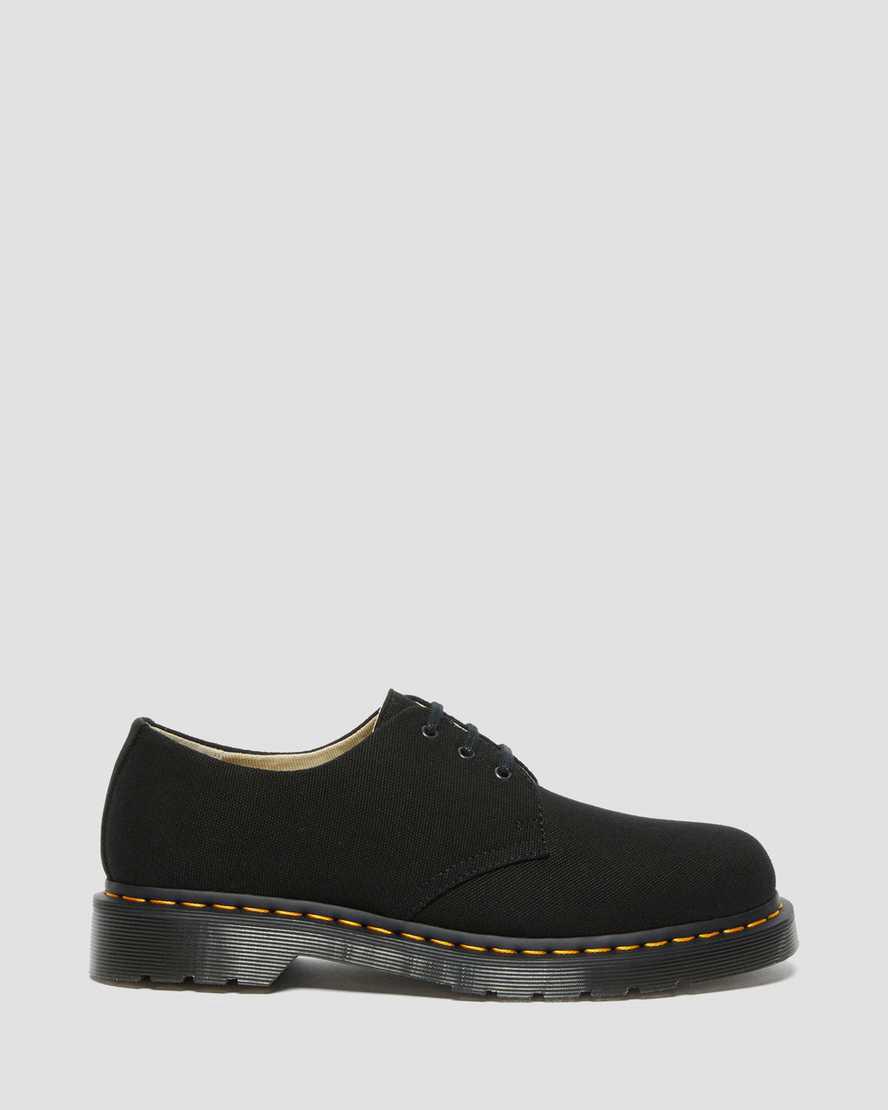 Dr Martens 1461 Canvas Naisten Oxford Kengät Mustat  Suomi |  3902UNLCD