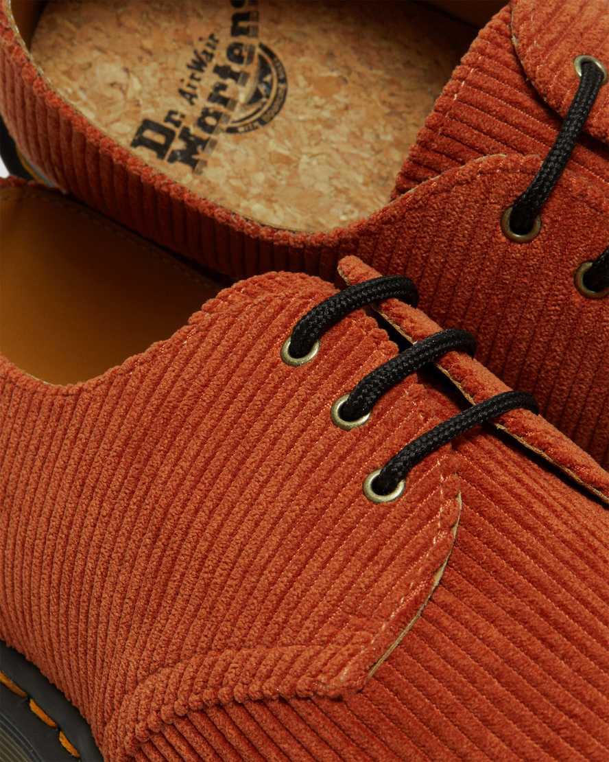Dr Martens 1461 Corduroy Miesten Oxford Kengät Oranssi  Suomi |  7394YNTWZ