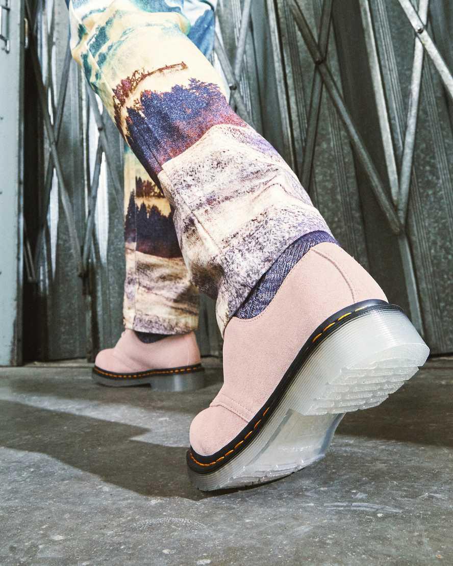 Dr Martens 1461 Iced Suede Miesten Oxford Kengät Pinkki  Suomi |  2460ZIDAB