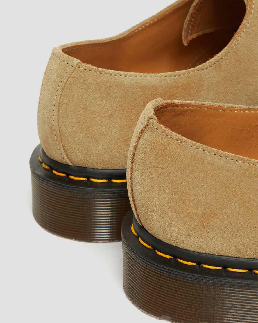 Dr Martens 1461 Made in England Buck Suede Naisten Oxford Kengät Beige  Suomi |  8401BRGFV