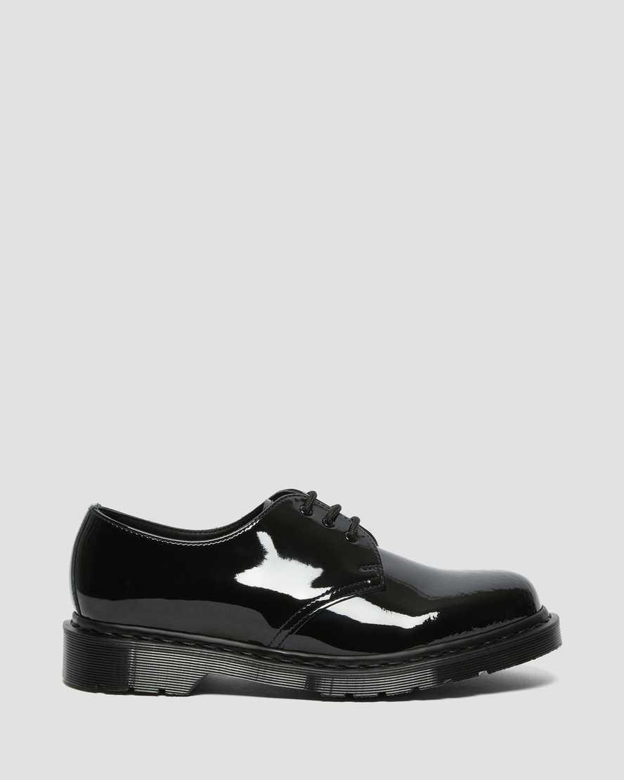 Dr Martens 1461 Made in England Mono Patent Leather Naisten Oxford Kengät Mustat  Suomi |  4219SAQID