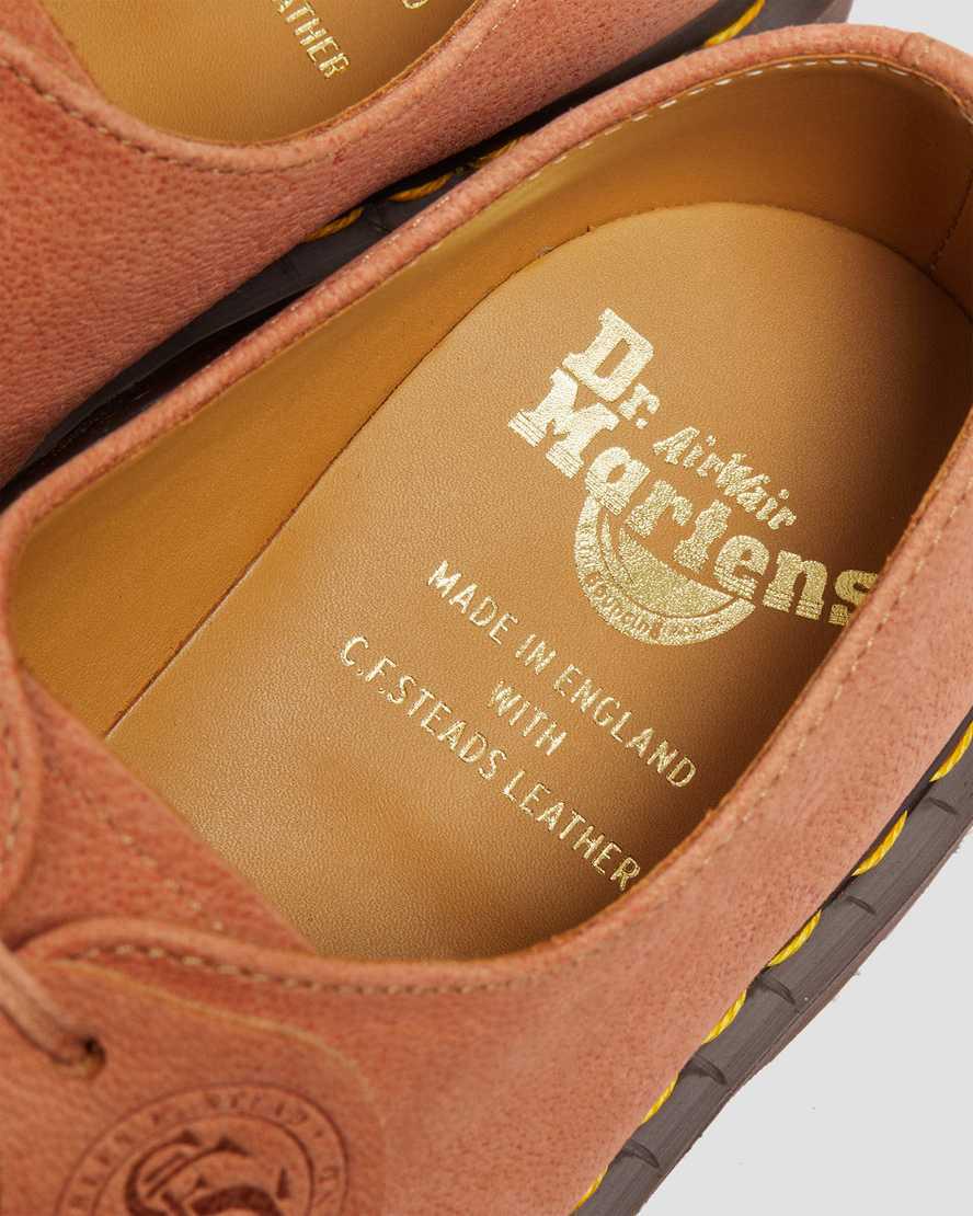 Dr Martens 1461 Made in England Nubuck Leather Naisten Oxford Kengät Pinkki  Suomi |  4069LBFQT