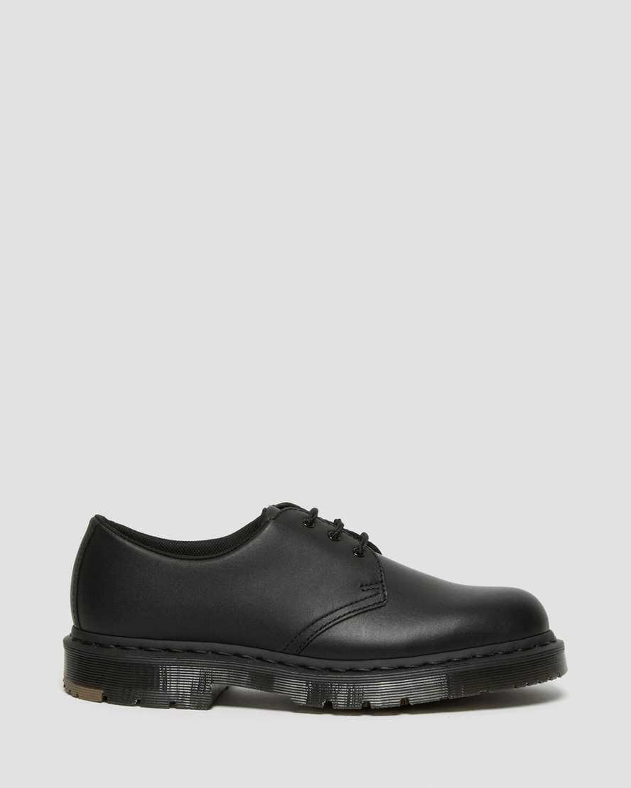 Dr Martens 1461 Mono Slip Resistant Naisten Oxford Kengät Mustat  Suomi |  7583ICJRB