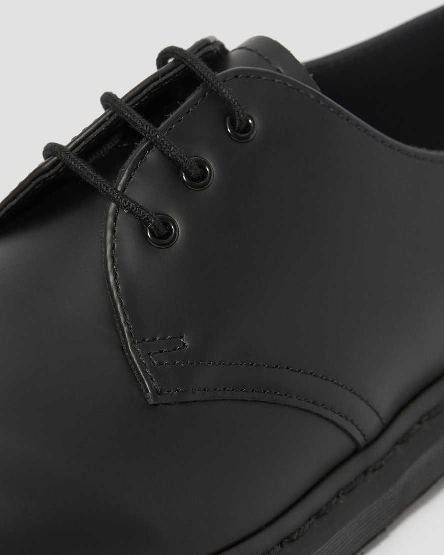 Dr Martens 1461 Mono Smooth Leather Naisten Oxford Kengät Mustat  Suomi |  0142KGNCF