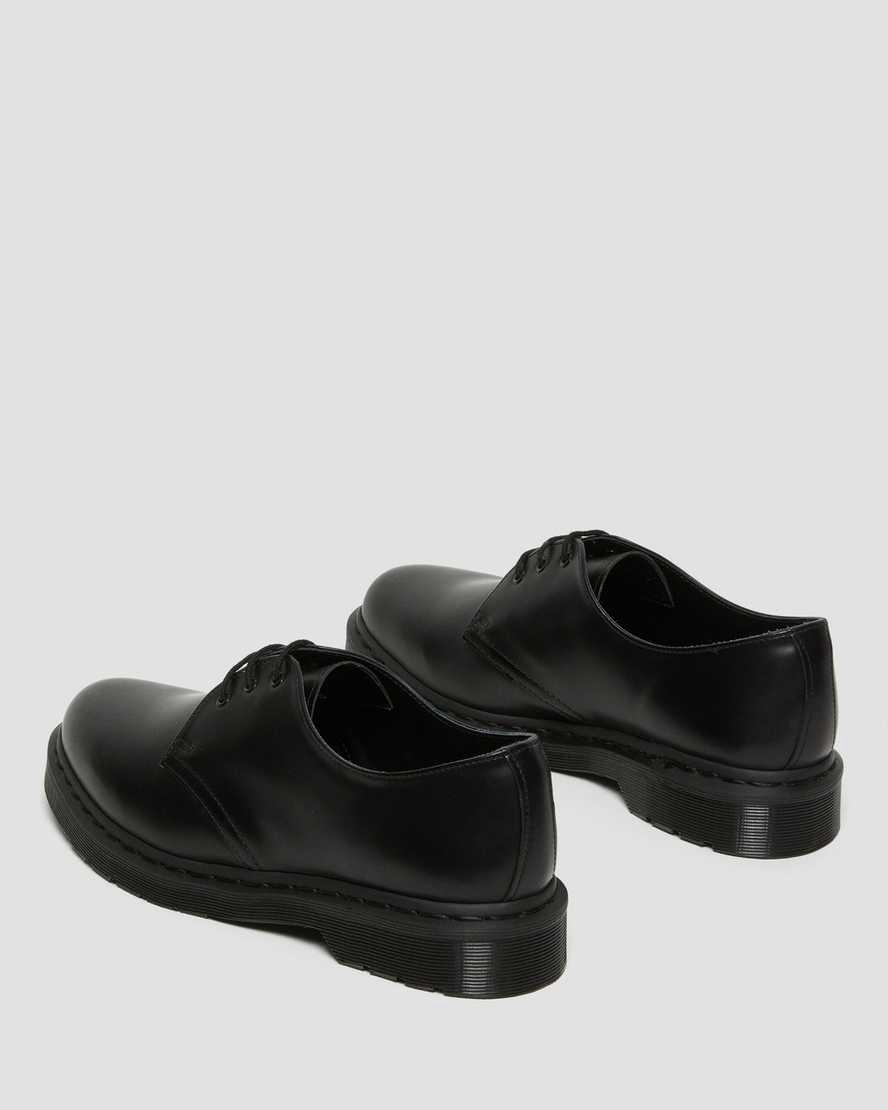 Dr Martens 1461 Mono Smooth Leather Naisten Oxford Kengät Mustat  Suomi |  0142KGNCF