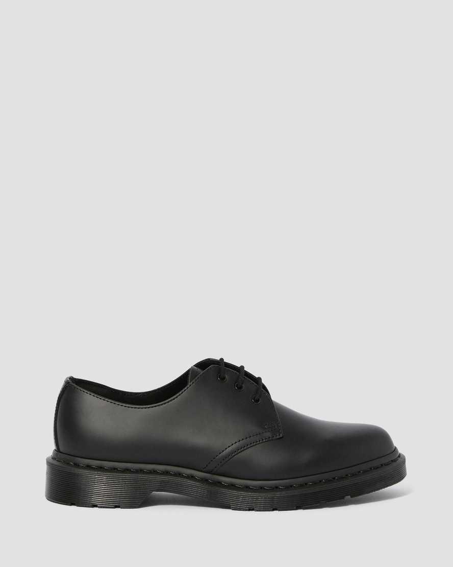 Dr Martens 1461 Mono Smooth Leather Naisten Oxford Kengät Mustat  Suomi |  0142KGNCF