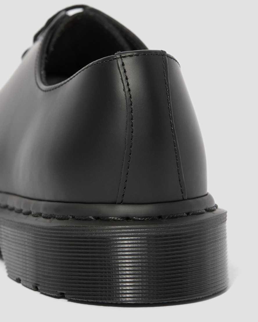 Dr Martens 1461 Mono Smooth Leather Naisten Oxford Kengät Mustat  Suomi |  0142KGNCF