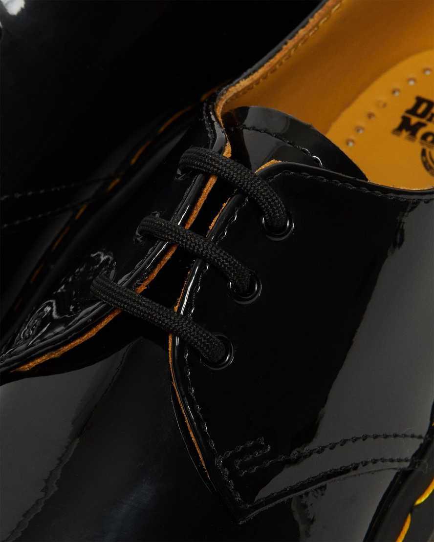 Dr Martens 1461 Patent Leather Naisten Oxford Kengät Mustat  Suomi |  6087AWEOZ