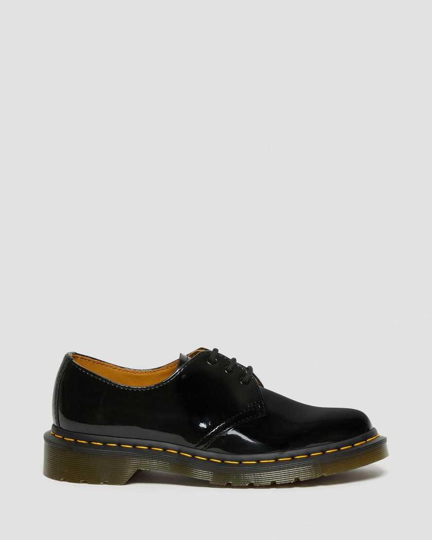 Dr Martens 1461 Patent Leather Naisten Oxford Kengät Mustat  Suomi |  6087AWEOZ