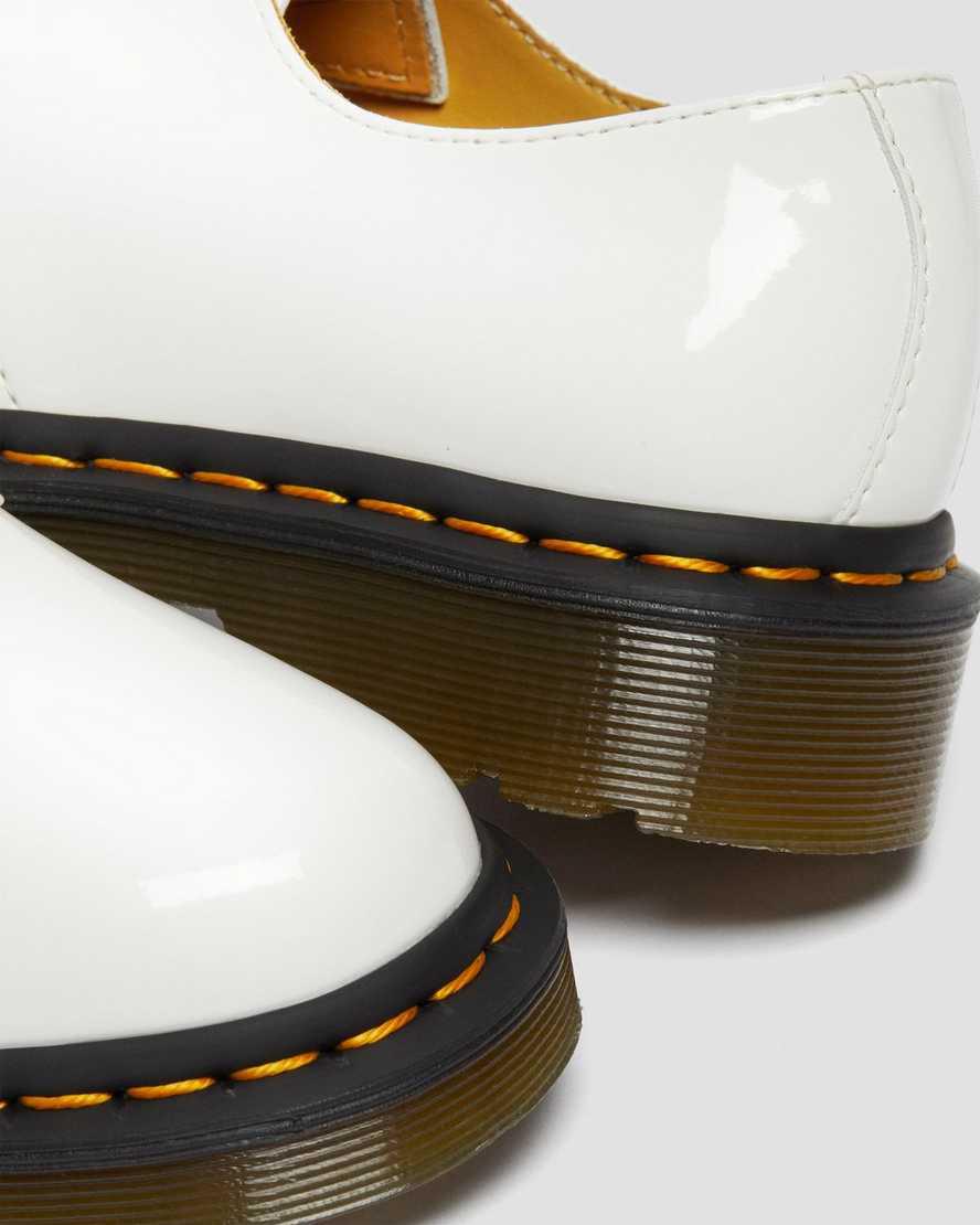 Dr Martens 1461 Patent Leather Naisten Oxford Kengät Valkoinen  Suomi |  8657UGZJT