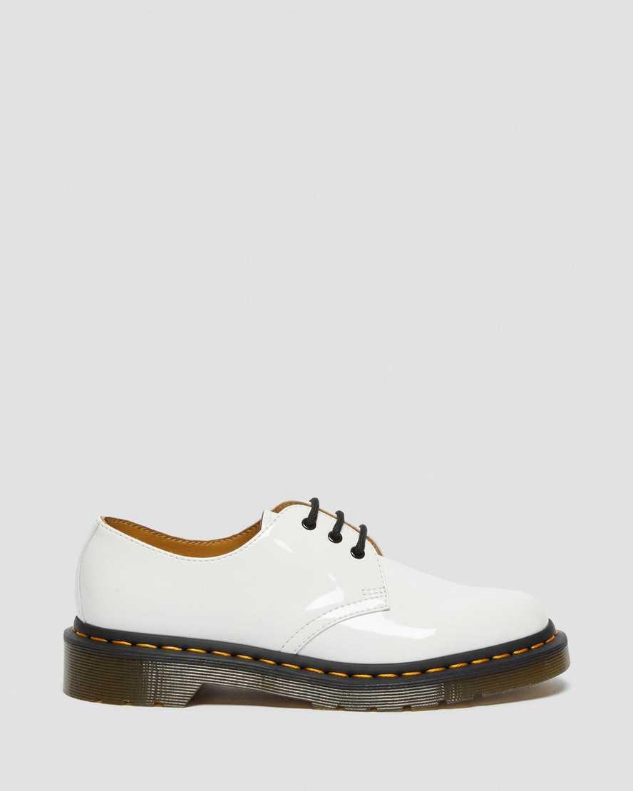 Dr Martens 1461 Patent Leather Naisten Oxford Kengät Valkoinen  Suomi |  8657UGZJT
