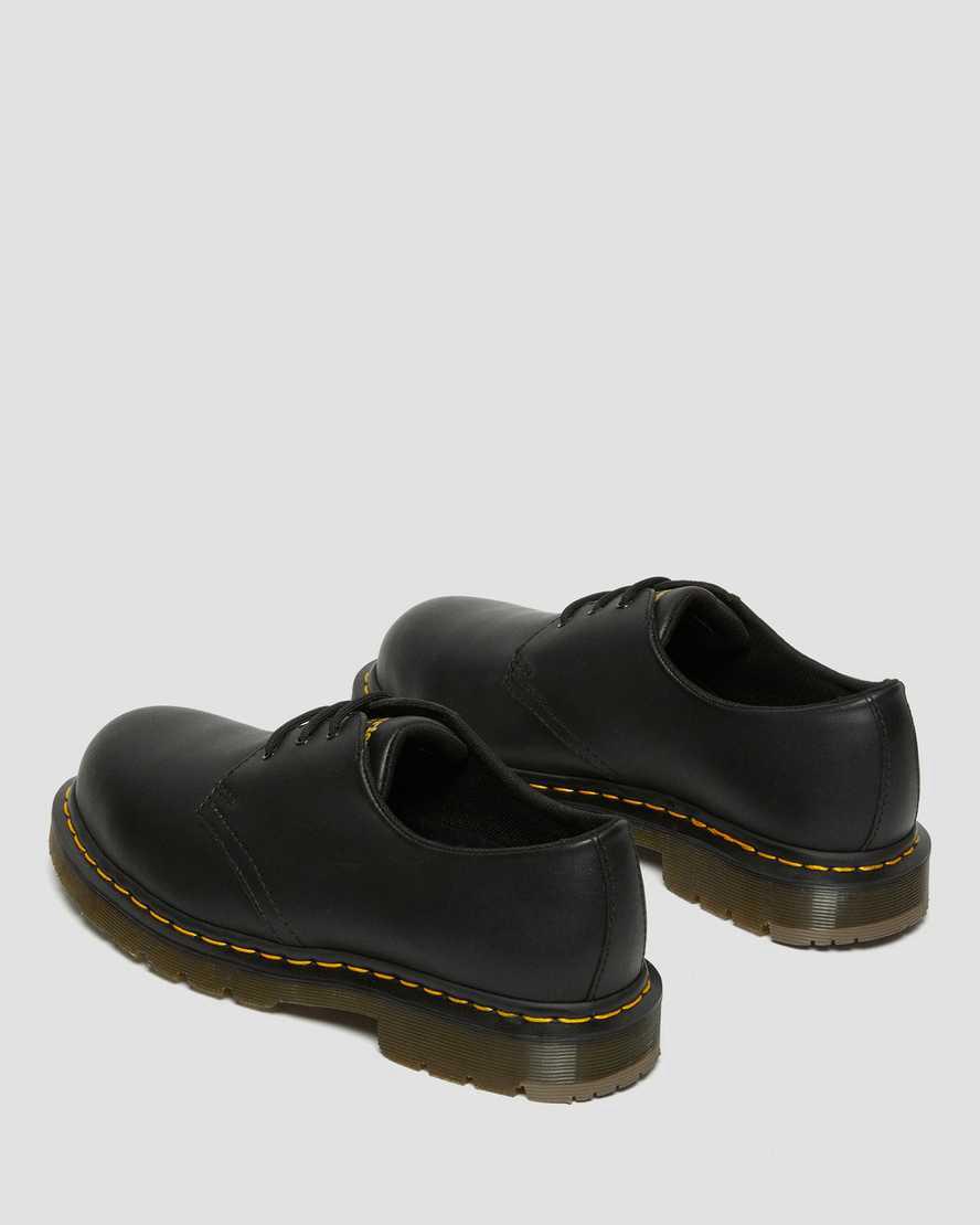 Dr Martens 1461 Slip Resistant Steel Toe Miesten Oxford Kengät Mustat  Suomi |  0946WTQDS