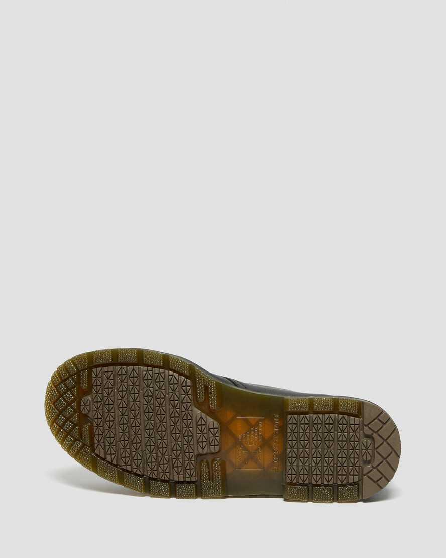 Dr Martens 1461 Slip Resistant Steel Toe Miesten Oxford Kengät Mustat  Suomi |  0946WTQDS
