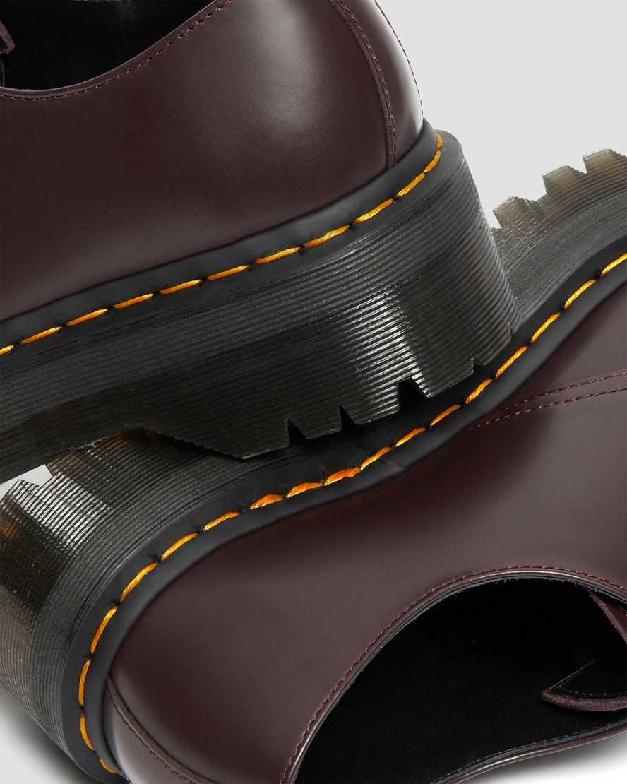 Dr Martens 1461 Smooth Leather Platform Miesten Oxford Kengät Viininpunainen  Suomi |  2546XGADI