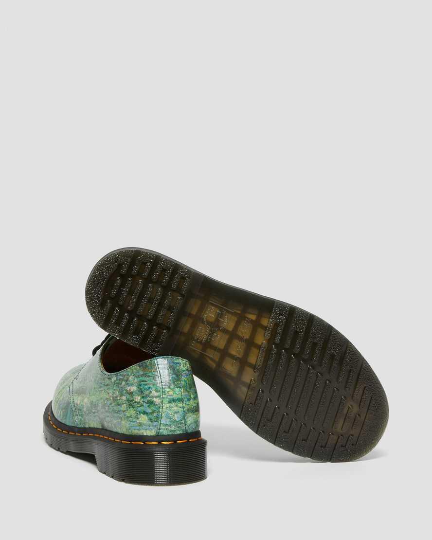 Dr Martens 1461 The National Gallery Monet Miesten Oxford Kengät Vihreä  Suomi |  5018AWOGZ