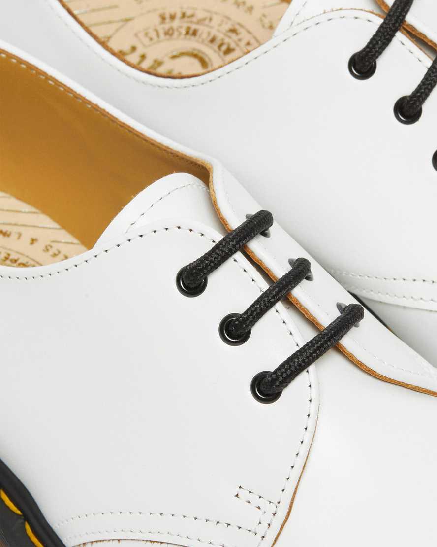 Dr Martens 1461 Vintage Made in England Naisten Oxford Kengät Valkoinen  Suomi |  0812ZOJBV