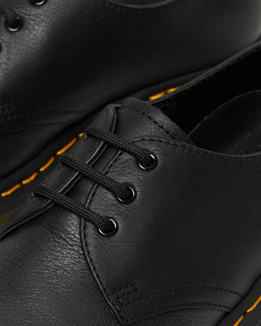Dr Martens 1461 Virginia Leather Naisten Oxford Kengät Mustat  Suomi |  7958NEAHM