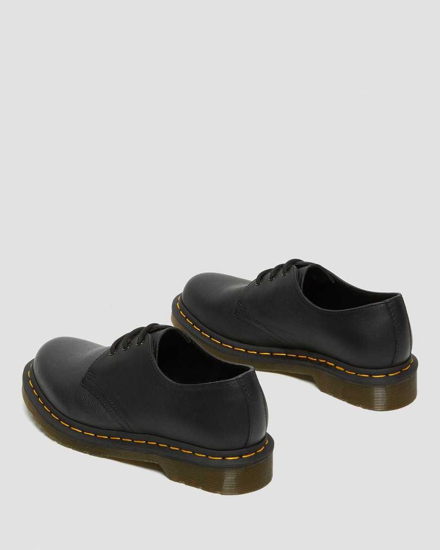 Dr Martens 1461 Virginia Leather Naisten Oxford Kengät Mustat  Suomi |  7958NEAHM