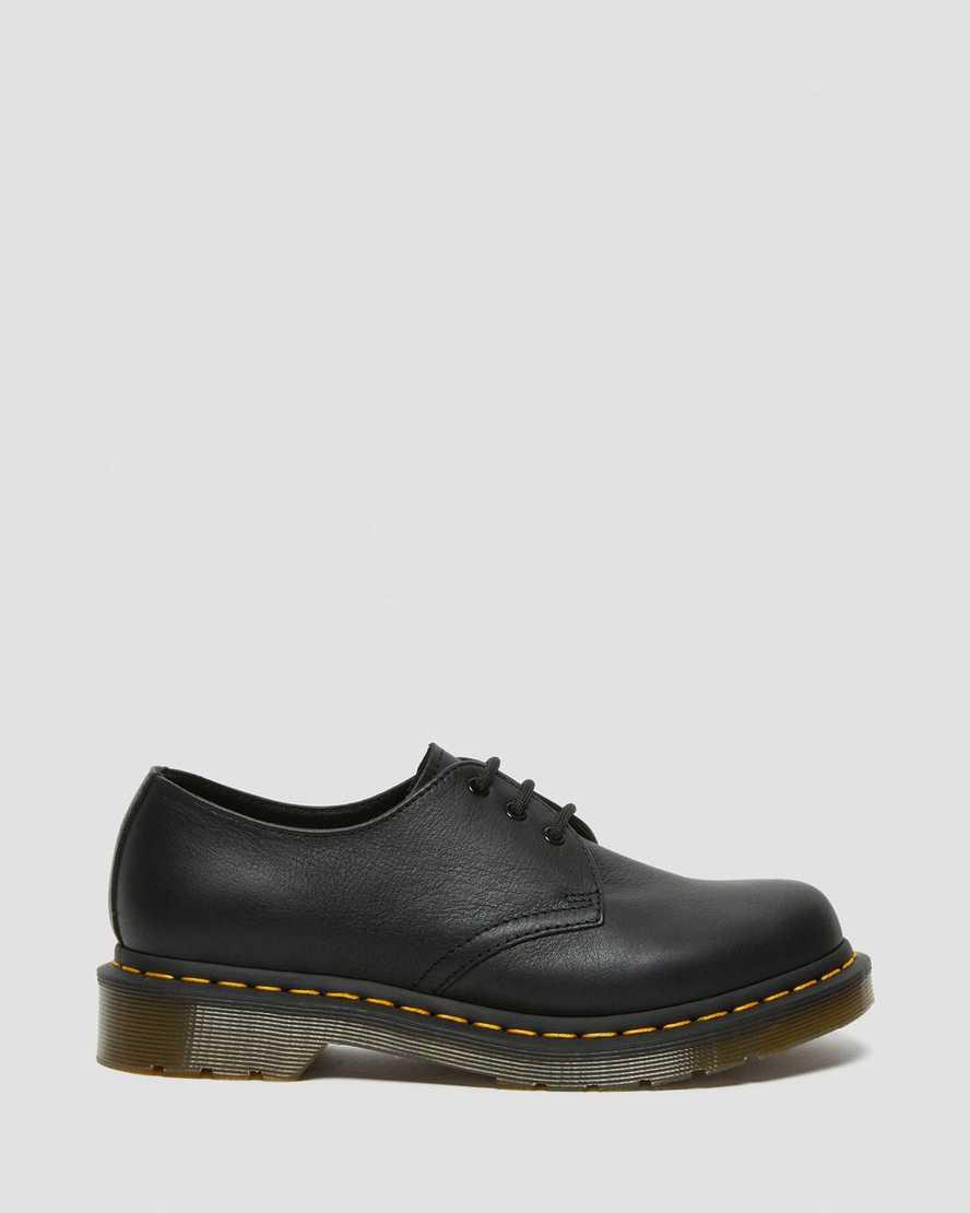 Dr Martens 1461 Virginia Leather Naisten Oxford Kengät Mustat  Suomi |  7958NEAHM
