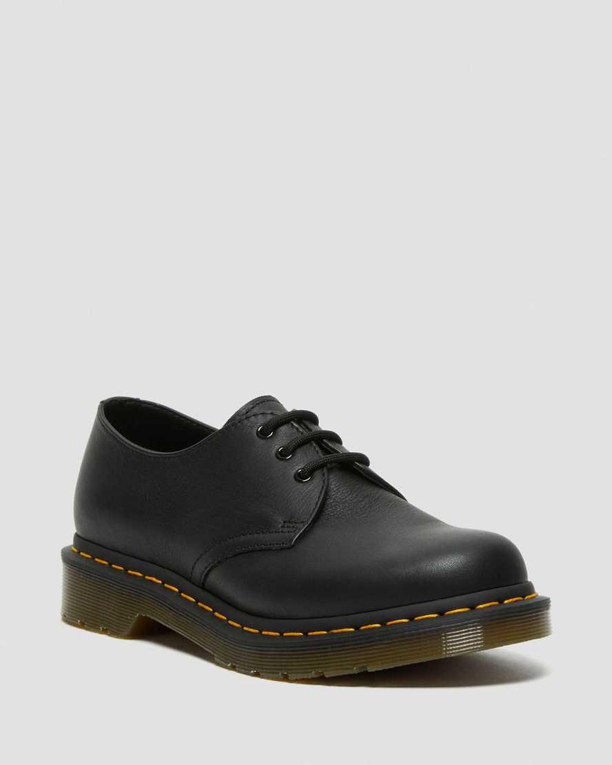 Dr Martens 1461 Virginia Leather Naisten Oxford Kengät Mustat  Suomi |  7958NEAHM