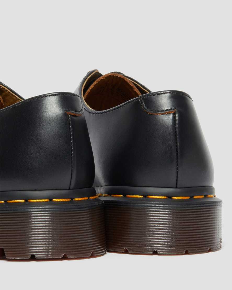 Dr Martens 2046 Vintage Smooth Leather Miesten Oxford Kengät Mustat  Suomi |  3246MBHOT