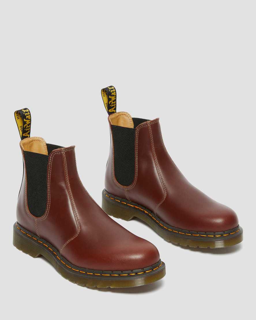 Dr Martens 2976 Abruzzo Leather Chelsea Miesten Nilkkurit Brown/Black Abruzzo Wp  Suomi |  8659ZCADJ