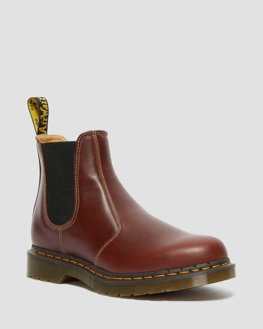 Dr Martens 2976 Abruzzo Leather Chelsea Miesten Nilkkurit Brown/Black Abruzzo Wp  Suomi |  8659ZCADJ
