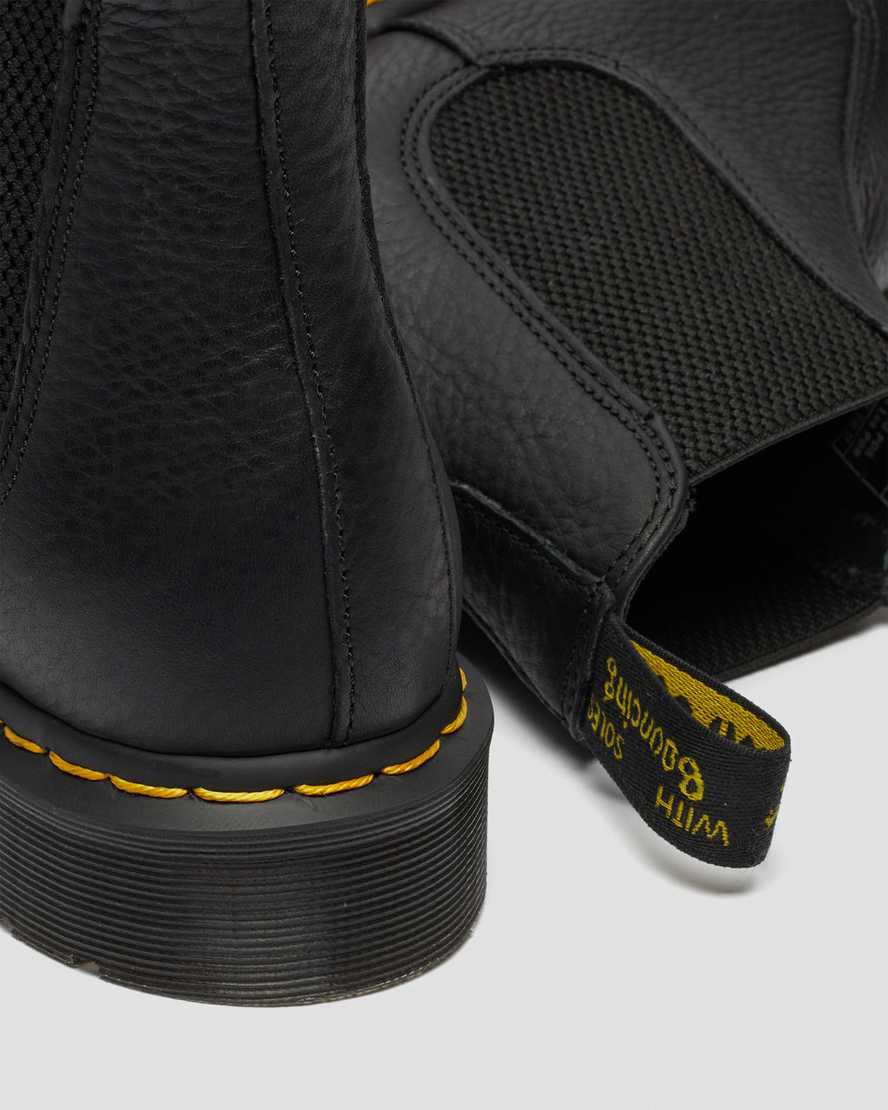Dr Martens 2976 Ambassador Leather Chelsea Naisten Originals Boots Mustat  Suomi |  4729LSPHG