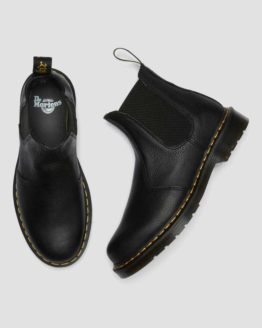 Dr Martens 2976 Ambassador Leather Chelsea Naisten Originals Boots Mustat  Suomi |  4729LSPHG