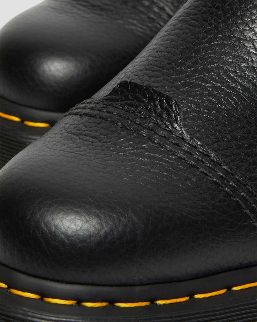 Dr Martens 2976 Bex Faux Fur-Lined Platform Chelsea Miesten Nilkkurit Mustat  Suomi |  7132QRGFB