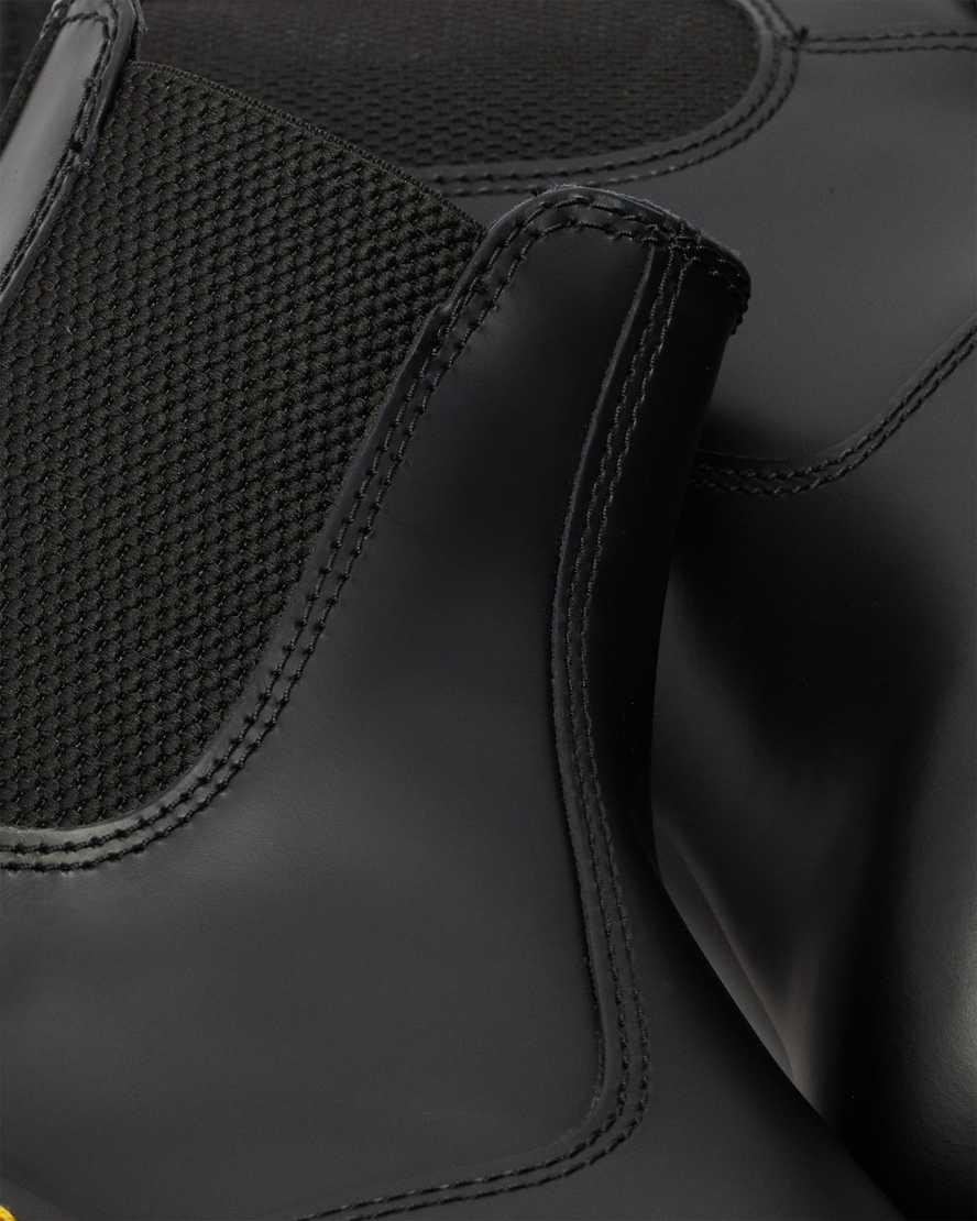 Dr Martens 2976 Bex Smooth Leather Chelsea Miesten Nilkkurit Mustat  Suomi |  1643WOEHV