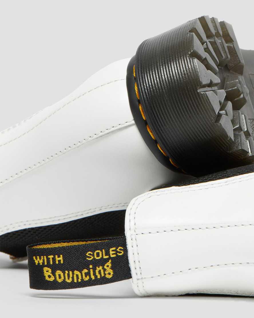 Dr Martens 2976 Bex Smooth Leather Chelsea Miesten Nilkkurit Valkoinen  Suomi |  9417DSLRX